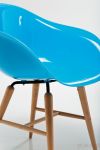 Krzesło Forum Wood niebieskie   - Kare Design 5